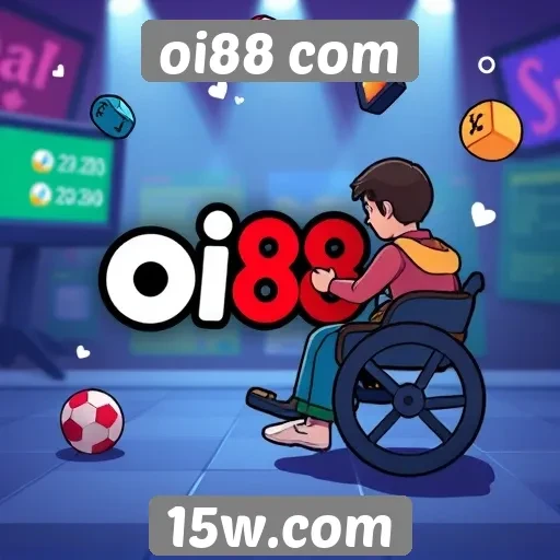 Acessibilidade de jogos no site oi88 com